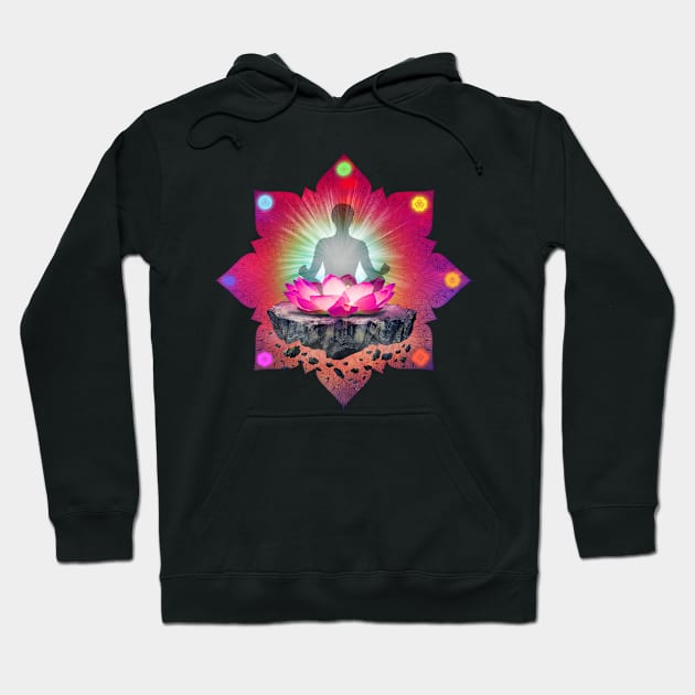 yoga time Hoodie by MARK ASHKENAZI